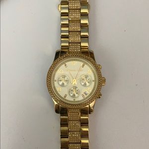Gold Michael Kors Watch